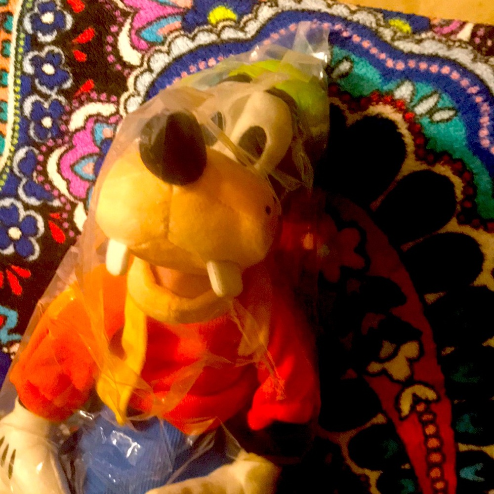 NWT GOOFY STILL IN UNOPENED PLASTIC BAG, 18.50” TALL